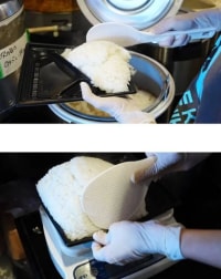 한끼식사로 적당하다 vs 조금 많다