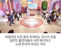 24살 어린 아내와 결혼하는 아침마당 출연자