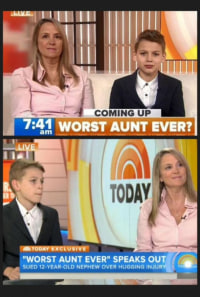 8세 조카를 고소한 이모