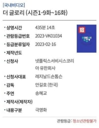 '더 글로리' 파트2 심의 결과