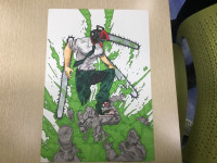 고딩 옵붕이가 그린 체인소맨