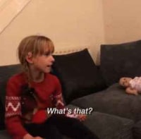 동생이 생긴것을 알게된 청각장애 소녀