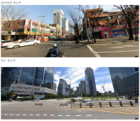 너무나 달라진 서울 용산역 앞 풍경