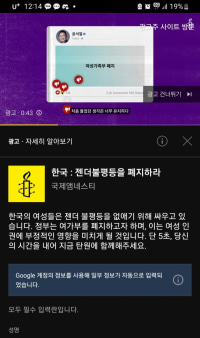 결국 한국의 젠더갈등에 개입한 국제인권단체