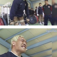 20대 초반의 최홍만 운동능력