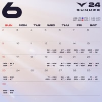 LCK Summer Schedule