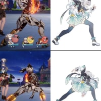 (other game) badass mecha waifu..
