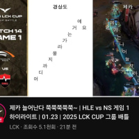 lck 유튜브 이거 지금 봤네