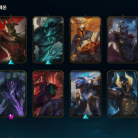 판테온스킨 10개 달성했다