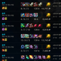 전부다 다른 캐릭으로 연승하기