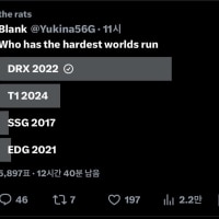 6000명이 투표한 가장 어려웠던 경기를 치룬 월즈는?