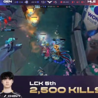 쵸비 2500킬 달성 ㄷㄷㄷㄷㄷㄷㄷ