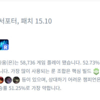 브라움 다음 패치에서 너프 소식이 없다니