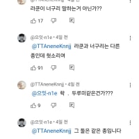 유튜브 댓글 이거뭐냐