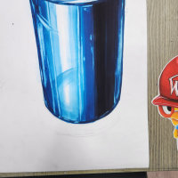 유리 원기둥 (미완성)