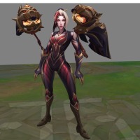 전설의 전당 카이사 인게임 모델링( +베인)