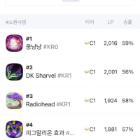 정글이 제일 점수올리기쉬운라인인이유