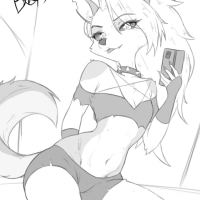 다시 그린 루나 (털 주의)