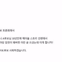 미래의 정치 떡밥