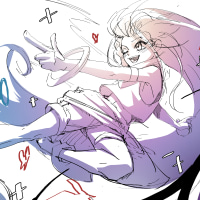 조이 팬아트 스케치