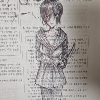 모의고사에서 짤막하게 그린것들