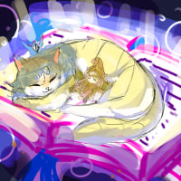 대왕 이디지 유미와 룰루 스케치