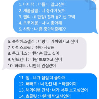 요즘 애들이 간식으로 플러팅하는 법