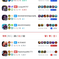 솔랭에서 새루 부캐만났는데