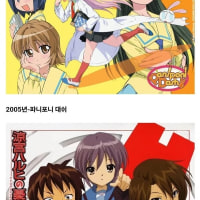 2000~2010년대 연도별 1위를 차지한 애니메이션