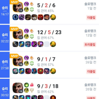 미드에서 아리같은거 쓰지말고