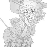 영역전개하는 오로라