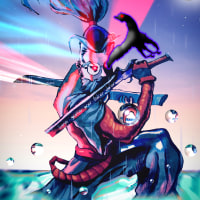 페이커 야스오 vs 스웨인 팬아트 그려봤습니다.