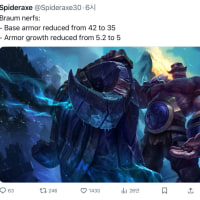 탱폿들 너프 내역