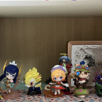 롤 미니 피규어 모은것들