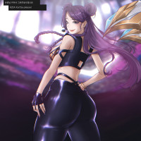 리퀘) K/DA 카이사, 아리 스킨