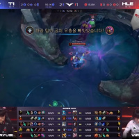 내생각인데 이때 (T1 VS HLE)