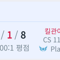 요새는 가끔 일겜만 하는 편이야.