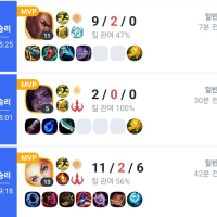 랭크제한을 풀려면 어쩔수없었어...