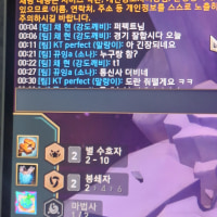 롤체에서 만난 킅붕이