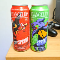 에반게리온 음료수 사먹어봄