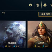 챔피언 샀는데 이거 뭐냐...ㄷㄷ