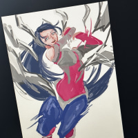 이렐 그리는중인데...