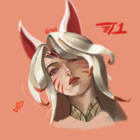 아리 그림 완성