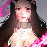 옵붕이 귀칼 팬아트 보고가