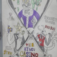 봉사단체 그려봤어요