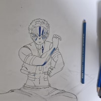 [귀칼] 아카자 청은난잔광