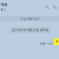 이거 이전 채팅 보는 법 아는분 ?