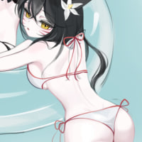 수영장 파티 아리