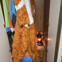 나르 가죽 훈제중