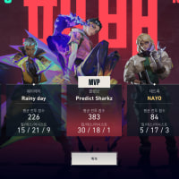 5년만에 발로 랭크해봄